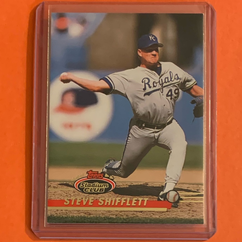 Steve Shifflett #84 1993 Topps Stadium Club Baseball Trading Card